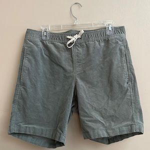 VUORI MEN’S LARGE CORDUROY OPTIMIST SHORTS